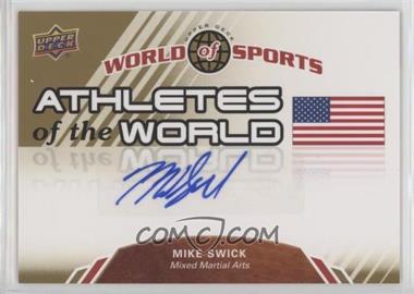 2010 Upper Deck World of Sports - Athletes of the World #AW-80 - Mike Swick