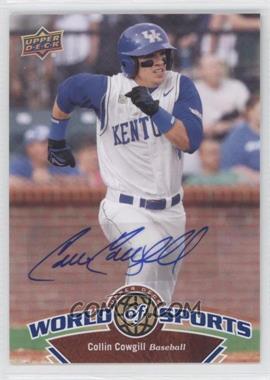 2010 Upper Deck World of Sports - [Base] - Autographs #122 - Collin Cowgill