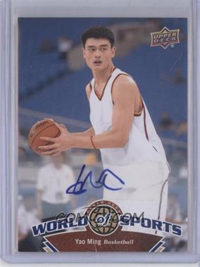 2010 Upper Deck World of Sports - [Base] - Autographs #2 - Yao Ming