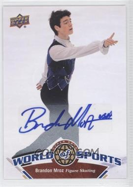 2010 Upper Deck World of Sports - [Base] - Autographs #216 - Brandon Mroz