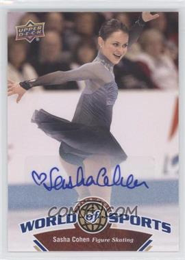 2010 Upper Deck World of Sports - [Base] - Autographs #223 - Sasha Cohen