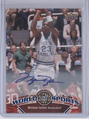 2010 Upper Deck World of Sports - [Base] - Autographs #23 - Michael Jordan