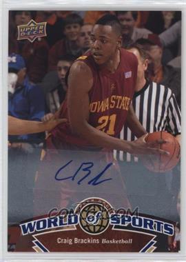 2010 Upper Deck World of Sports - [Base] - Autographs #24 - Craig Brackins