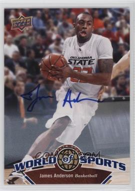 2010 Upper Deck World of Sports - [Base] - Autographs #26 - James Anderson