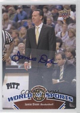 2010 Upper Deck World of Sports - [Base] - Autographs #348 - Jamie Dixon