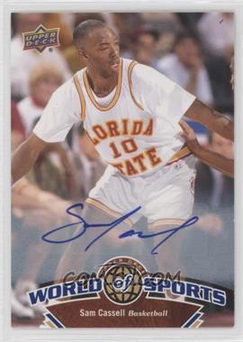 2010 Upper Deck World of Sports - [Base] - Autographs #59 - Sam Cassell