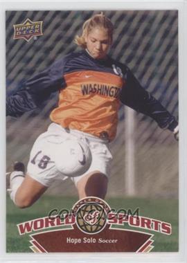 2010 Upper Deck World of Sports - [Base] #114 - Hope Solo