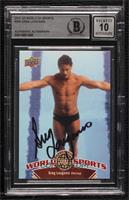 Greg Louganis [BAS BGS Authentic]