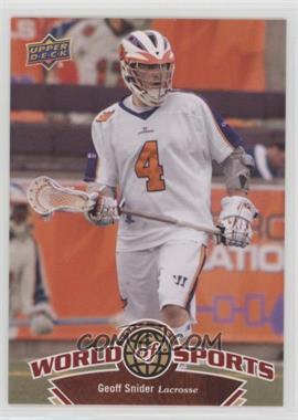 2010 Upper Deck World of Sports - [Base] #264 - Geoff Snider