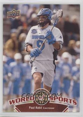 2010 Upper Deck World of Sports - [Base] #295 - Paul Rabil