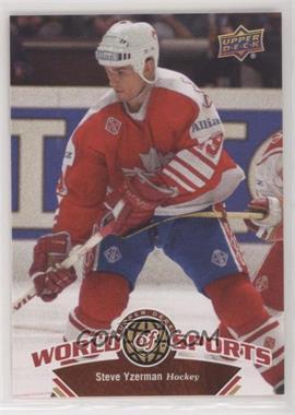 2010 Upper Deck World of Sports - [Base] #312 - Steve Yzerman