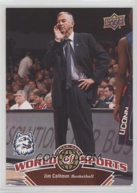 2010 Upper Deck World of Sports - [Base] #363 - Jim Calhoun