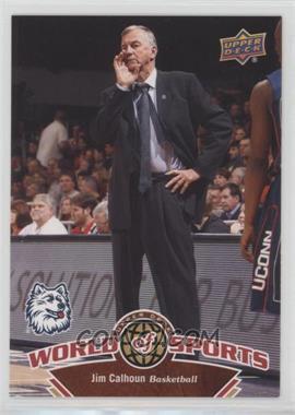 2010 Upper Deck World of Sports - [Base] #363 - Jim Calhoun