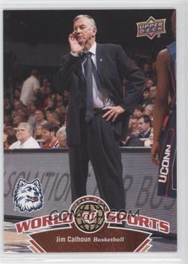 2010 Upper Deck World of Sports - [Base] #363 - Jim Calhoun