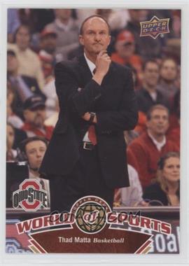 2010 Upper Deck World of Sports - [Base] #368 - Thad Matta