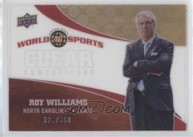 2010 Upper Deck World of Sports - Clear Competitors #CC-11 - Roy Williams /550