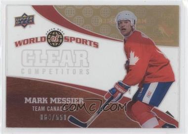 2010 Upper Deck World of Sports - Clear Competitors #CC-17 - Mark Messier /550