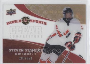 2010 Upper Deck World of Sports - Clear Competitors #CC-22 - Steven Stamkos /550