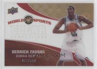 Derrick Favors [EX to NM] #/550