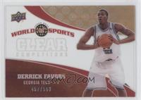 Derrick Favors #/550