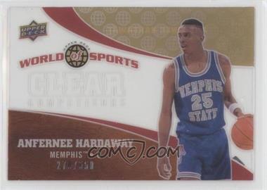 2010 Upper Deck World of Sports - Clear Competitors #CC-9 - Anfernee Hardaway /550 [EX to NM]