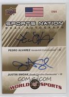 Pedro Alvarez, Justin Smoak [Good to VG‑EX] #/50