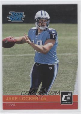 2011 Donruss National Convention - Rated Rookies - Red #RR2 - Jake Locker /25