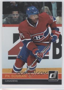 2011 Donruss National Convention - Rated Rookies #RR9 - P.K. Subban