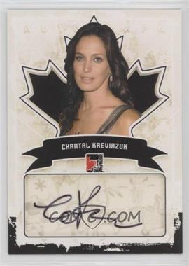 2011 In the Game Canadiana - Autographs - Black #A-CK2 - Chantal Kreviazuk