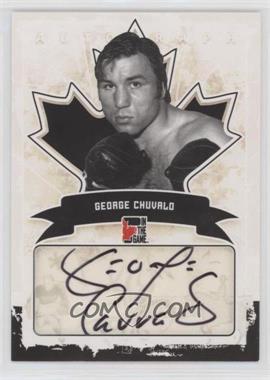 2011 In the Game Canadiana - Autographs - Black #A-GC2 - George Chuvalo