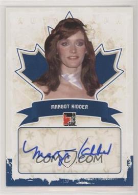 2011 In the Game Canadiana - Autographs - Blue #A-MK2 - Margot Kidder