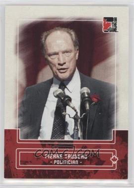 2011 In the Game Canadiana - [Base] - Ruby #73 - Pierre Trudeau /180