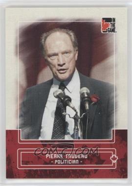 2011 In the Game Canadiana - [Base] - Ruby #73 - Pierre Trudeau /180