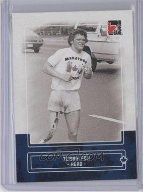 2011 In the Game Canadiana - [Base] - Sapphire #88 - Terry Fox /50