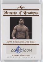 Alistair Overeem #/20