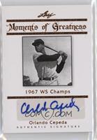 Orlando Cepeda #/50