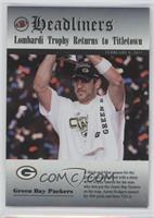 Lombardi Trophy Returns to Titletown (Aaron Rodgers)