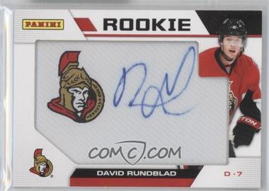 2011 Panini Toronto Fall Expo - Rookie Patch Autographs #DR - David Rundblad