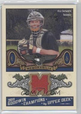 2011 Upper Deck Goodwin Champions - Authentic Memorabilia #M-KS - Kyle Skipworth