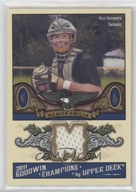 2011 Upper Deck Goodwin Champions - Authentic Memorabilia #M-KS - Kyle Skipworth