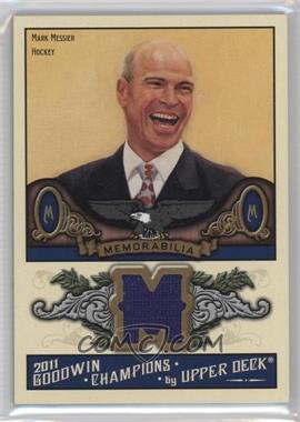 2011 Upper Deck Goodwin Champions - Authentic Memorabilia #M-ME - Mark Messier