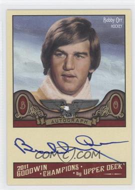 2011 Upper Deck Goodwin Champions - Autographs #A-OR - Bobby Orr