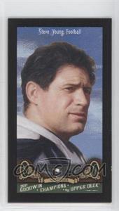 2011 Upper Deck Goodwin Champions - [Base] - Mini Red Lady Luck Back #104 - Steve Young