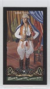 2011 Upper Deck Goodwin Champions - [Base] - Mini Red Lady Luck Back #123 - Rudolph Valentino