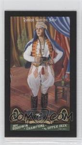 2011 Upper Deck Goodwin Champions - [Base] - Mini Red Lady Luck Back #123 - Rudolph Valentino