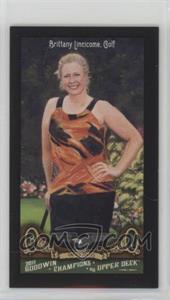 2011 Upper Deck Goodwin Champions - [Base] - Mini Red Lady Luck Back #52 - Brittany Lincicome