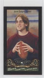 2011 Upper Deck Goodwin Champions - [Base] - Mini Red Lady Luck Back #80 - Aaron Rodgers