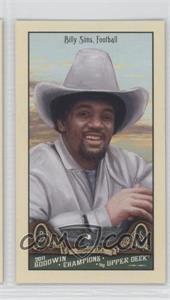 2011 Upper Deck Goodwin Champions - [Base] - Mini #102 - Billy Sims