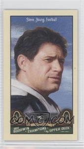 2011 Upper Deck Goodwin Champions - [Base] - Mini #104 - Steve Young