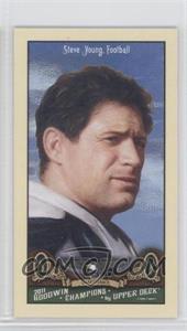 2011 Upper Deck Goodwin Champions - [Base] - Mini #104 - Steve Young